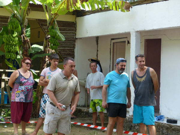 Pétanque 3 baobabs Amicale Bretons Mayotte 2013