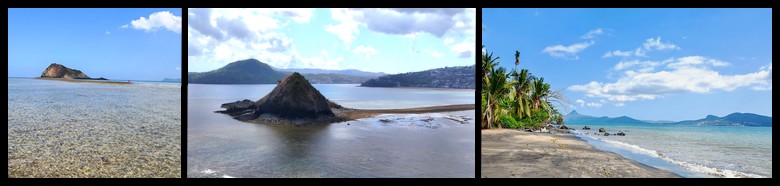 Ilot de Sada et Tahiti plage