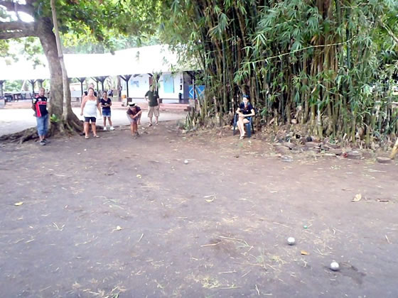 Pétanque M`Tsanga Beach Amicale Bretons Mayotte 2012