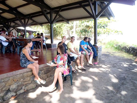 Pétanque M`Tsanga Beach Amicale Bretons Mayotte 2012