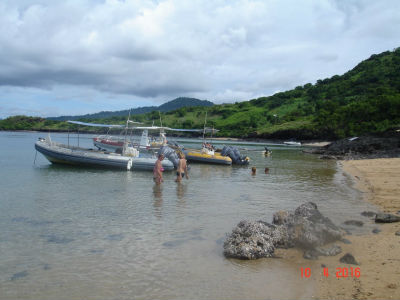 randonnée marée basse barrière de corail amicale des Bretons de Mayotte 2016