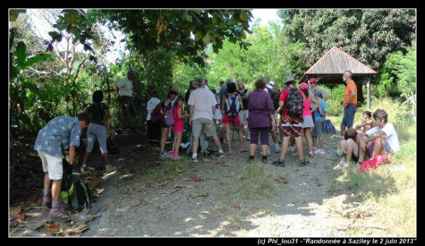 Randonnée Sazilé Amicale Bretons Mayotte 2013