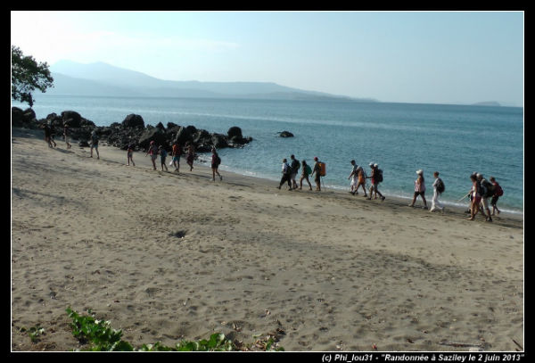 Randonnée Sazilé Amicale Bretons Mayotte 2013