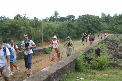 Randonnée cascade bouyouni Amicale des Bretons de Mayotte 2016