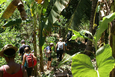 Randonnée cascade bouyouni Amicale des Bretons de Mayotte 2016
