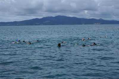 Randonnée Marée Basse Barrière Corail Amicale Bretons Mayotte 2016